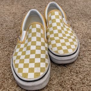 Vans Slip On Checkered Shoes